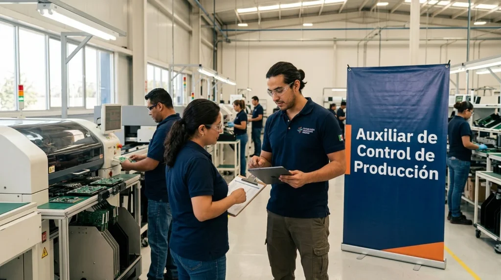 Auxiliar de Control de Producción