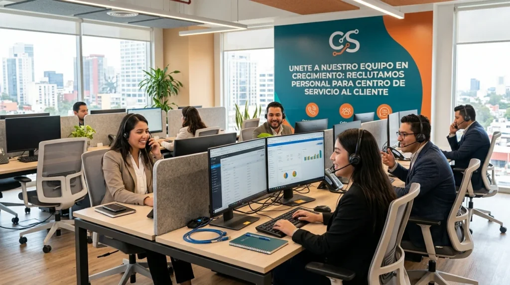 Personal para Centro de Servicio al Cliente